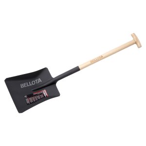 Pala cuadrada con mango muleta de madera de haya PEFC 265 mm / 55023M