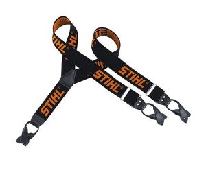 Tirantes - negro/naranja