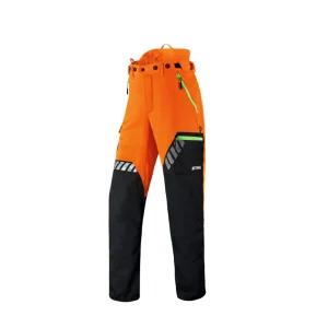 Pantalón de trabajo naranja y negro DYNAMIC DuroTEC de STIHL