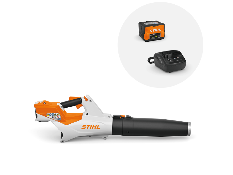 Soplador de batería BGA 60, con batería y cargador 1 Soplador BGA 60 con batería y cargador