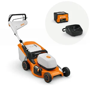 Cortacésped RMA 243 con batería AK 20 y cargador AL 101