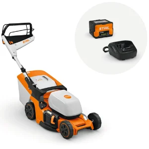 Cortacésped RMA 443 con batería AK 20 y cargador AL 101