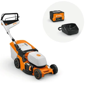 Cortacésped RMA 448 V con batería AK 30 y cargador AL 101