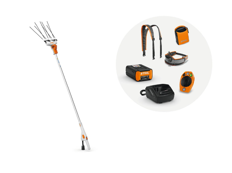 Vareador de batería SPA 130, con batería y cargador 2 Vareador de batería SPA 130, con batería y cargador - Imagen 2